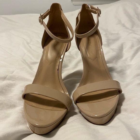 Aldo nude platform heels - Picture 5 of 5